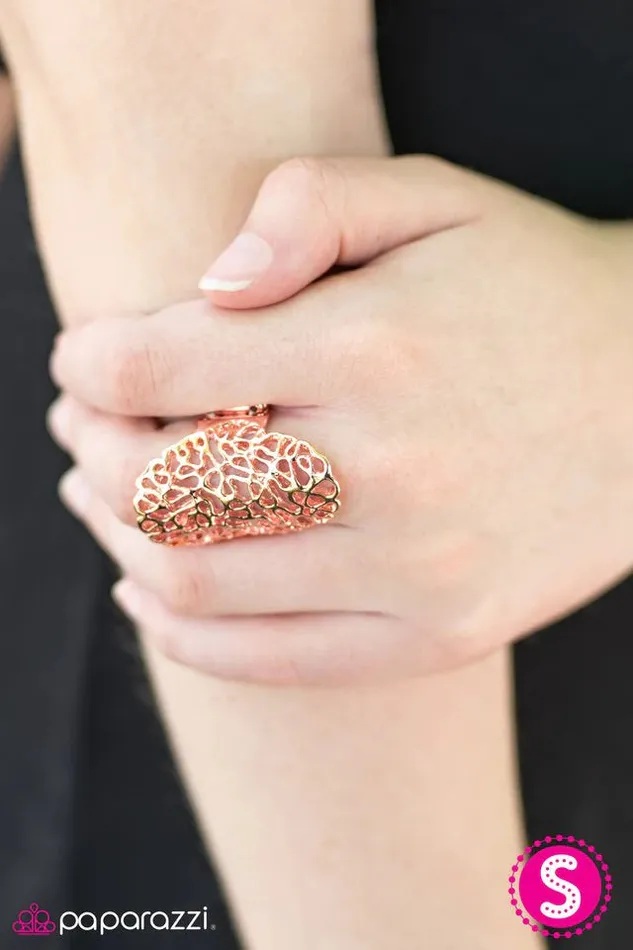 Paparazzi Jewelry Rings Paparazzi Ring Air It Out Copper