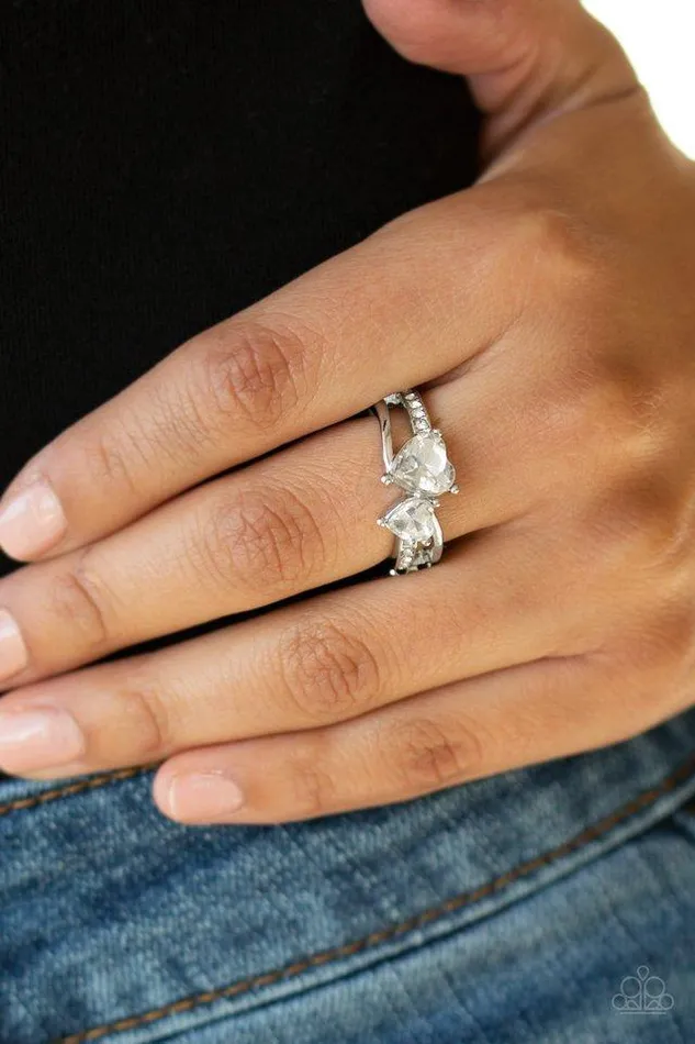 Paparazzi Jewelry Rings Paparazzi Ring Always Adored White