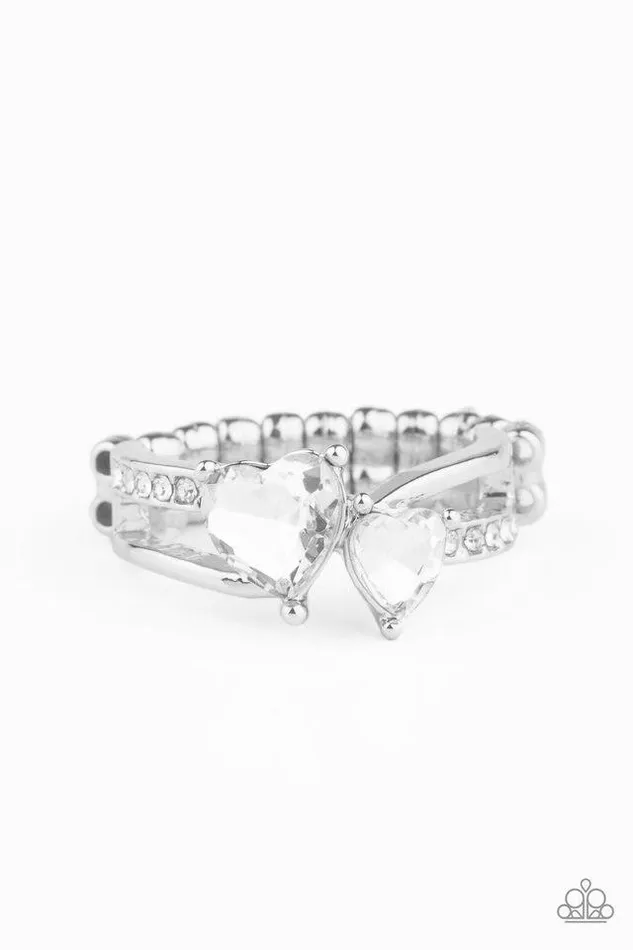 Paparazzi Jewelry Rings Paparazzi Ring Always Adored White Paparazzi Jewelry Rings Paparazzi Ring Always Adored White