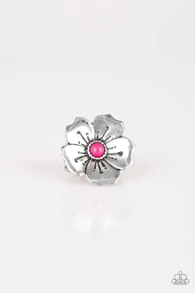 Paparazzi Jewelry Rings Paparazzi Ring Boho Blossom Pink