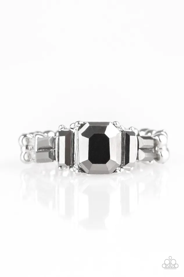 Paparazzi Jewelry Rings Paparazzi Ring Born To Rule Silver