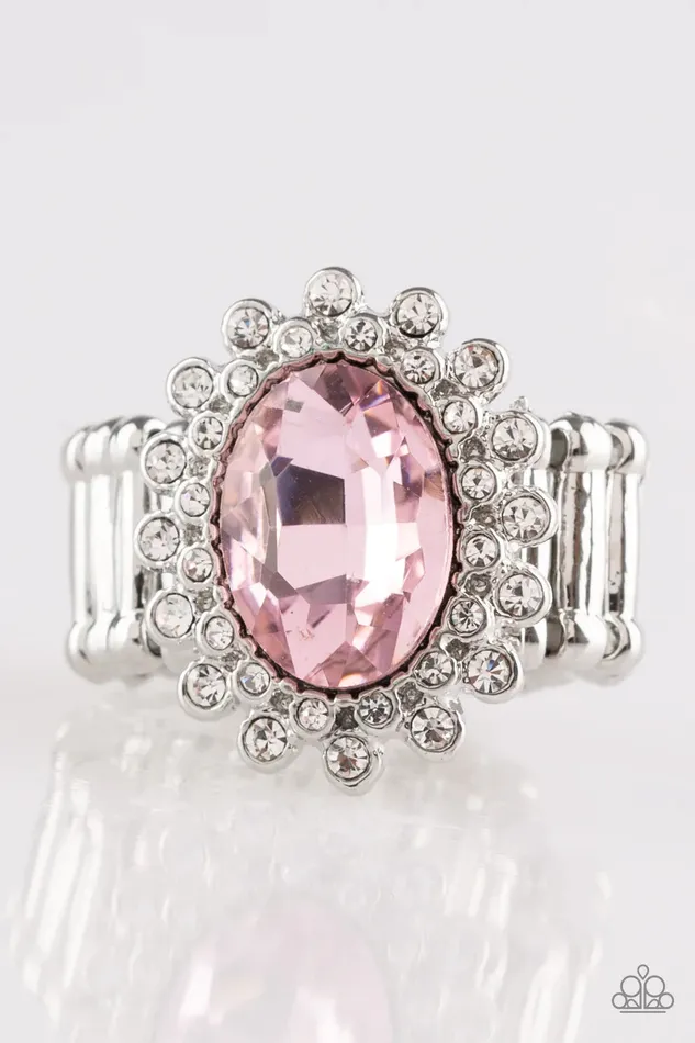 Paparazzi Jewelry Rings Paparazzi Ring Castle Chic Pink