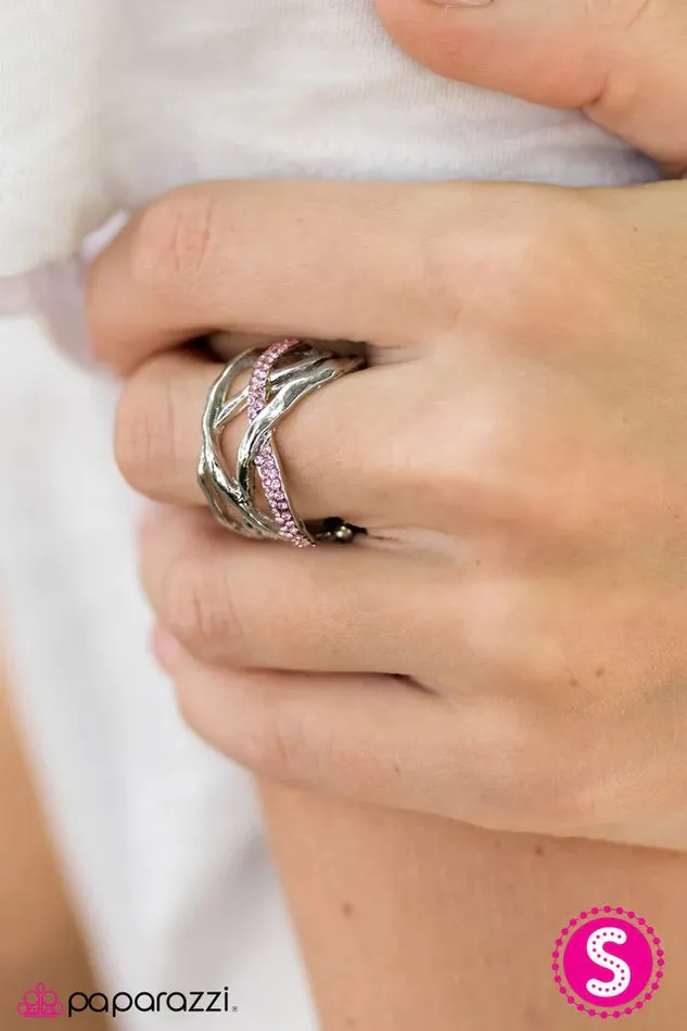 Paparazzi Jewelry Rings Paparazzi Ring Castle On The Hill Pink
