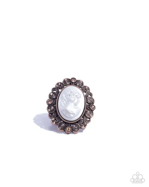 Paparazzi Jewelry Rings Paparazzi Ring Delightfully Vintage Copper Paparazzi Jewelry Rings Paparazzi Ring Delightfully Vintage Copper