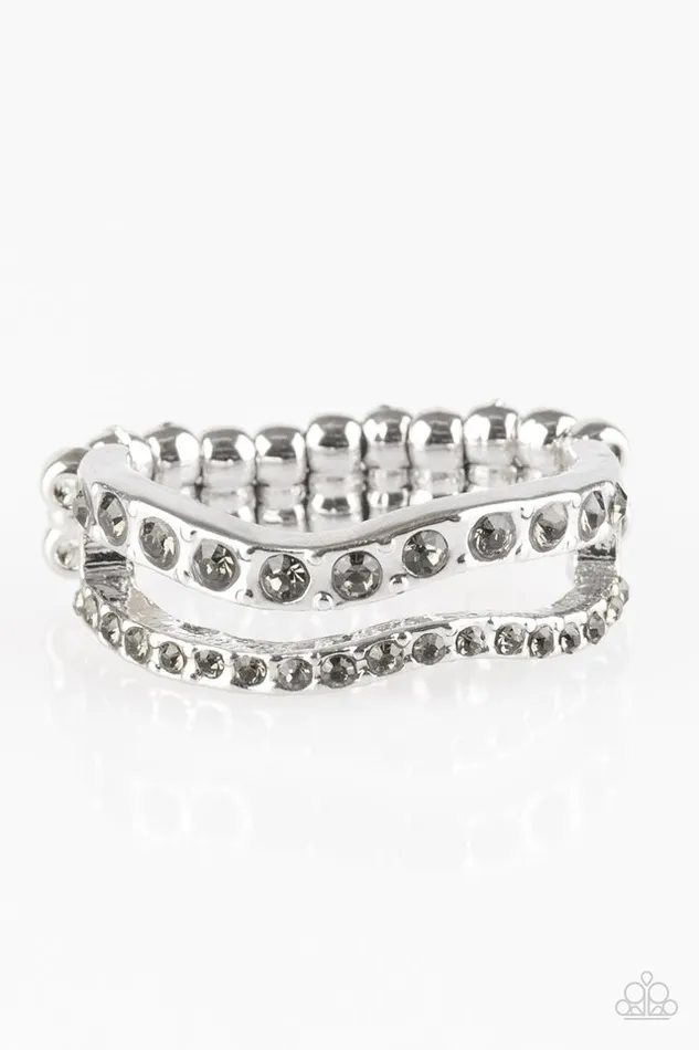 Paparazzi Jewelry Rings Paparazzi Ring Elite Squad Silver Paparazzi Jewelry Rings Paparazzi Ring Elite Squad Silver