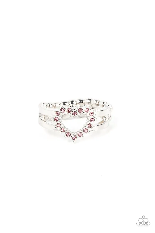 Paparazzi Jewelry Rings Paparazzi Ring First Kisses Pink Paparazzi Jewelry Rings Paparazzi Ring First Kisses Pink