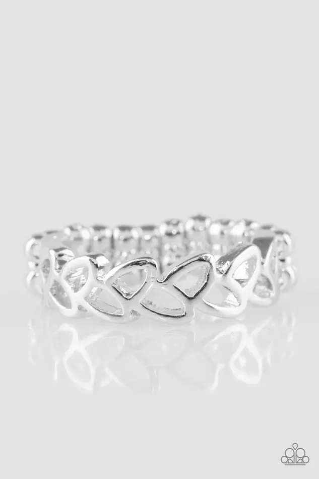 Paparazzi Jewelry Rings Paparazzi Ring Garland Grandeur Silver