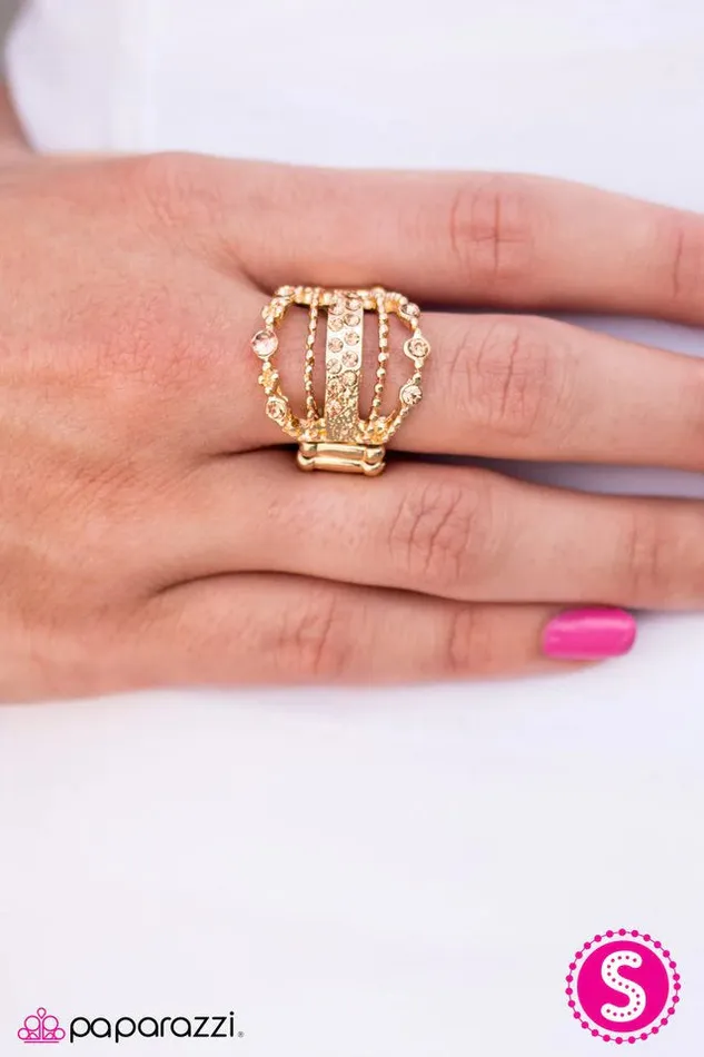 Paparazzi Jewelry Rings Paparazzi Ring GLEAM Chaser Gold