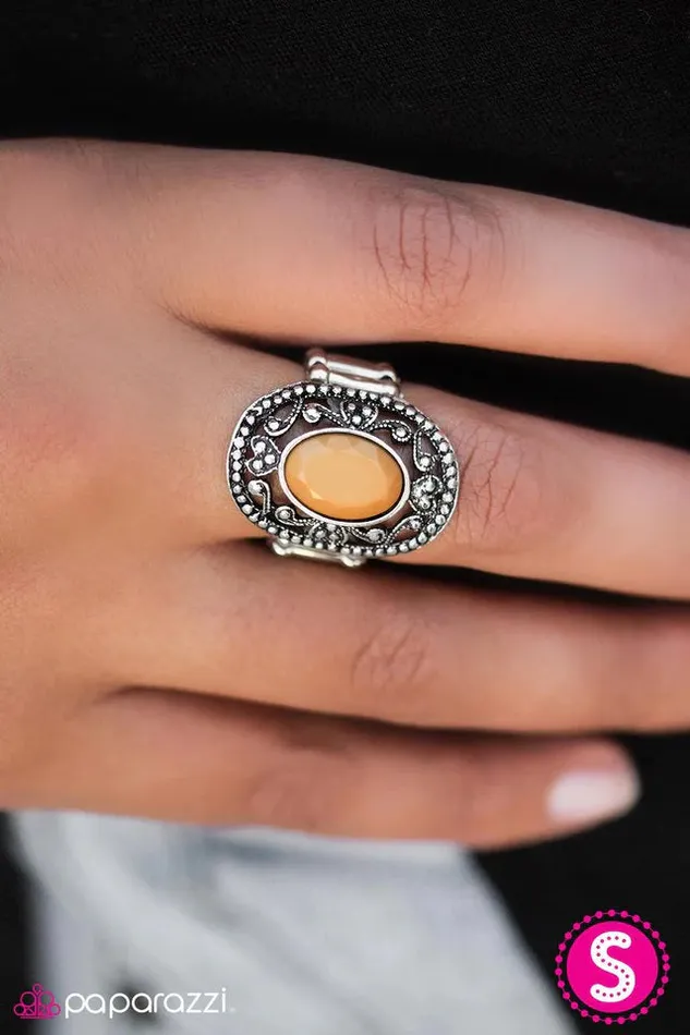 Paparazzi Jewelry Rings Paparazzi Ring Have Courage and BEAD Kind Yellow