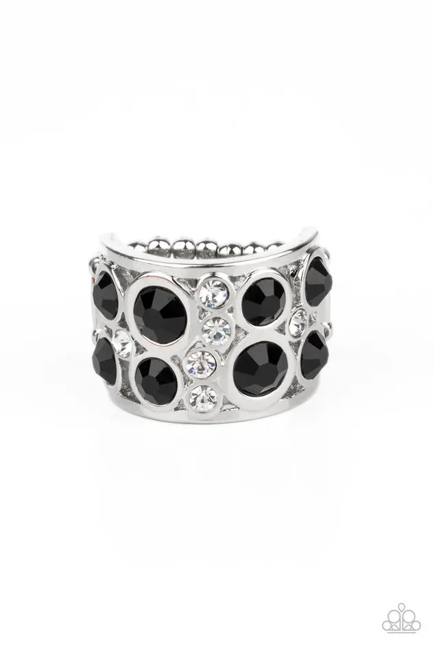 Paparazzi Jewelry Rings Paparazzi Ring High Roller Royale Black Paparazzi Jewelry Rings Paparazzi Ring High Roller Royale Black