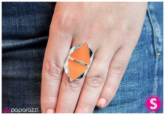 Paparazzi Jewelry Rings Paparazzi Ring May I Be Direct Orange