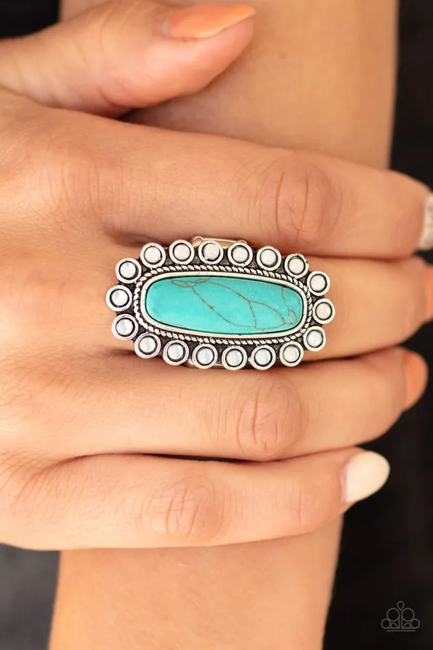 Paparazzi Jewelry Rings Paparazzi Ring Mystic Oasis Blue