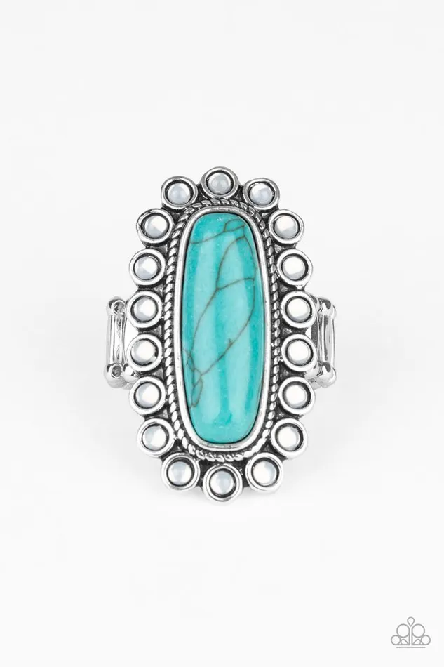 Paparazzi Jewelry Rings Paparazzi Ring Mystic Oasis Blue Paparazzi Jewelry Rings Paparazzi Ring Mystic Oasis Blue