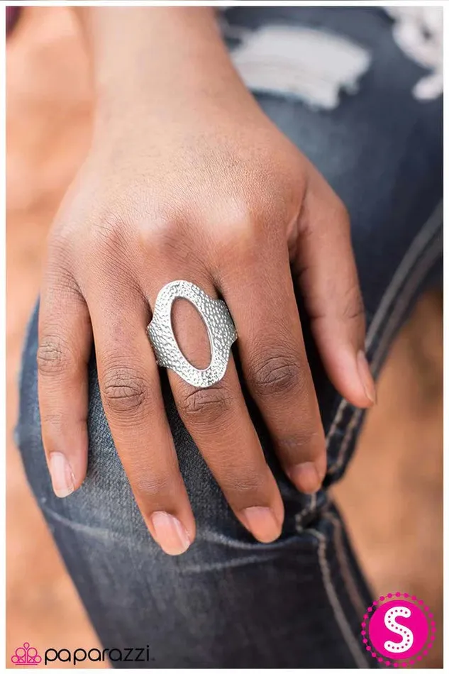 Paparazzi Jewelry Rings Paparazzi Ring On Haloed Ground Silver