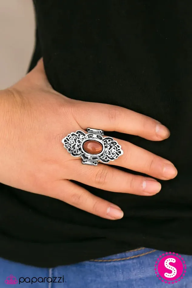 Paparazzi Jewelry Rings Paparazzi Ring Scenic Drive Brown