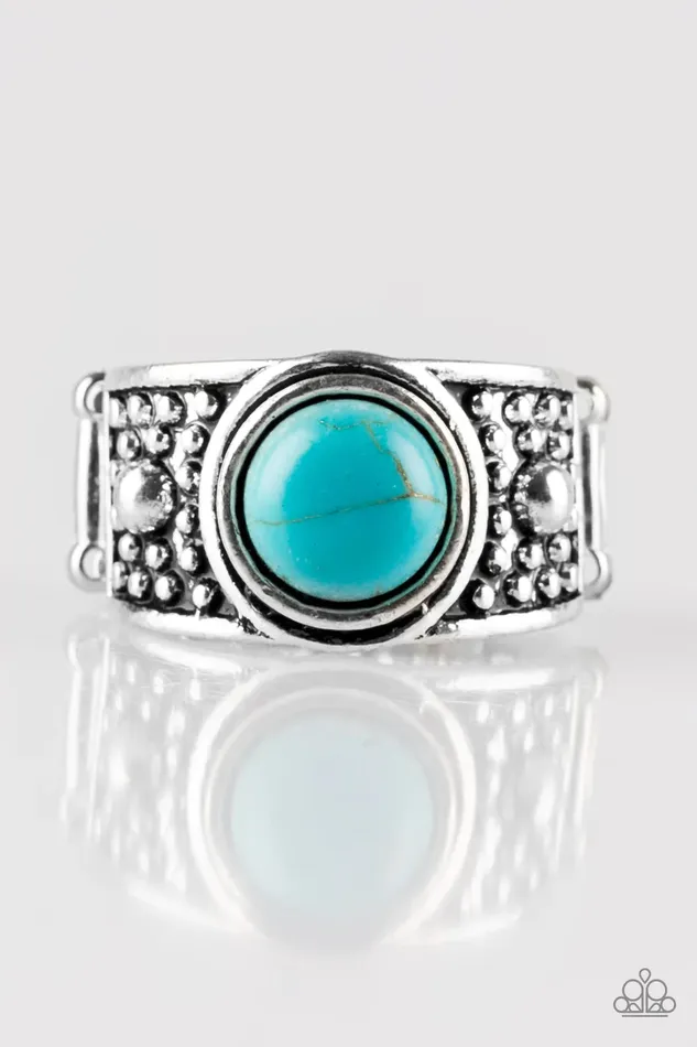Paparazzi Jewelry Rings Paparazzi Ring Summer Oasis Blue