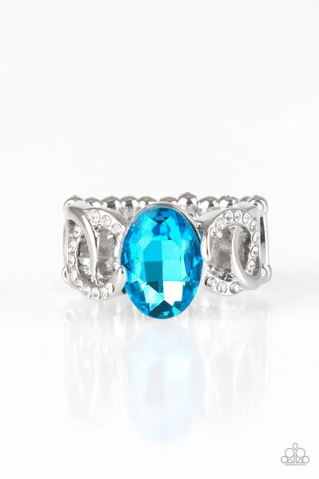 Paparazzi Jewelry Rings Paparazzi Ring Supreme Bling Blue