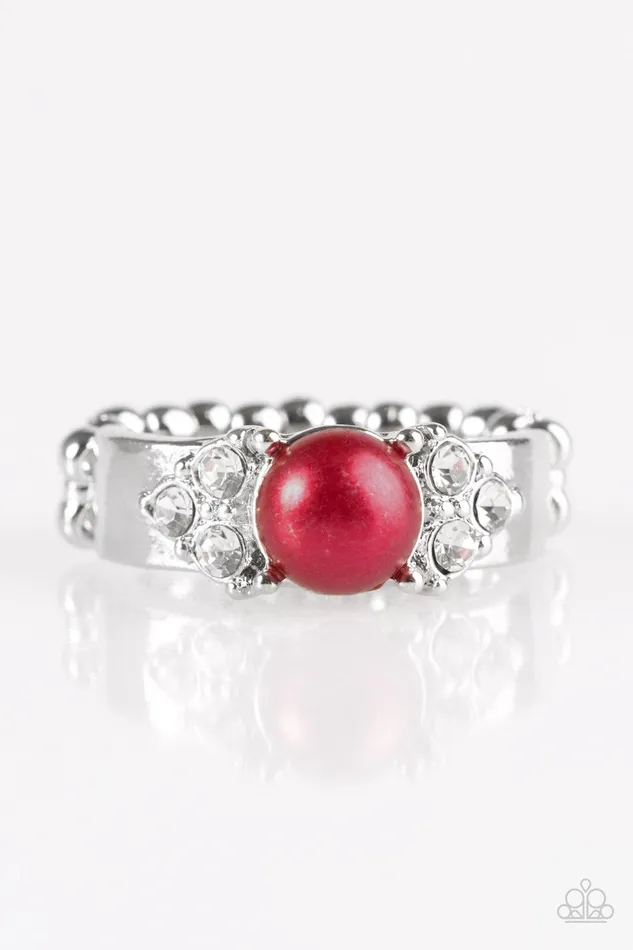 Paparazzi Jewelry Rings Paparazzi Ring The Front Runner Red