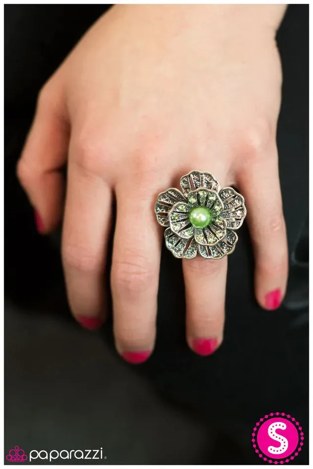 Paparazzi Jewelry Rings Paparazzi Ring Vanity Fair Green