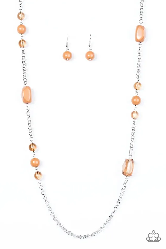 Paparazzi Necklace Already Famous Brown Paparazzi Jewelry Necklaces