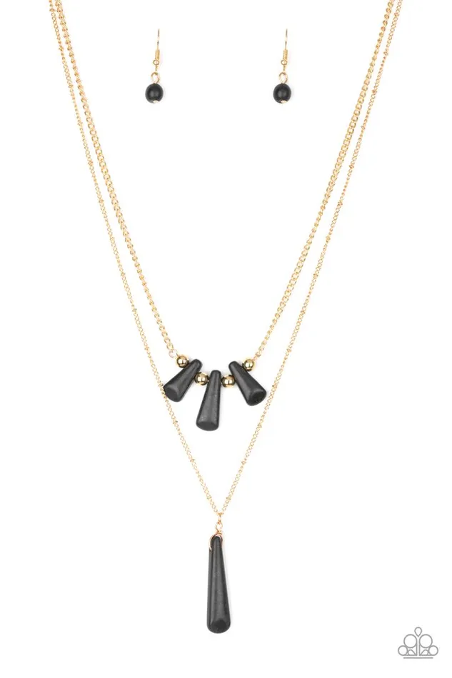 Paparazzi Necklace Basic Groundwork Black Paparazzi Jewelry Necklaces Paparazzi Necklace Basic Groundwork Black Paparazzi Jewelry Necklaces