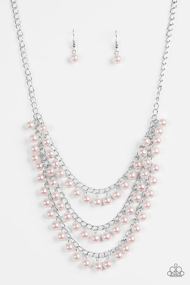 Paparazzi Necklace Chicly Classic Pink Paparazzi Jewelry Necklaces