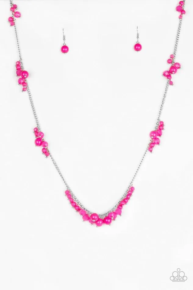 Paparazzi Necklace Coral Reefs Pink Paparazzi Jewelry Necklaces