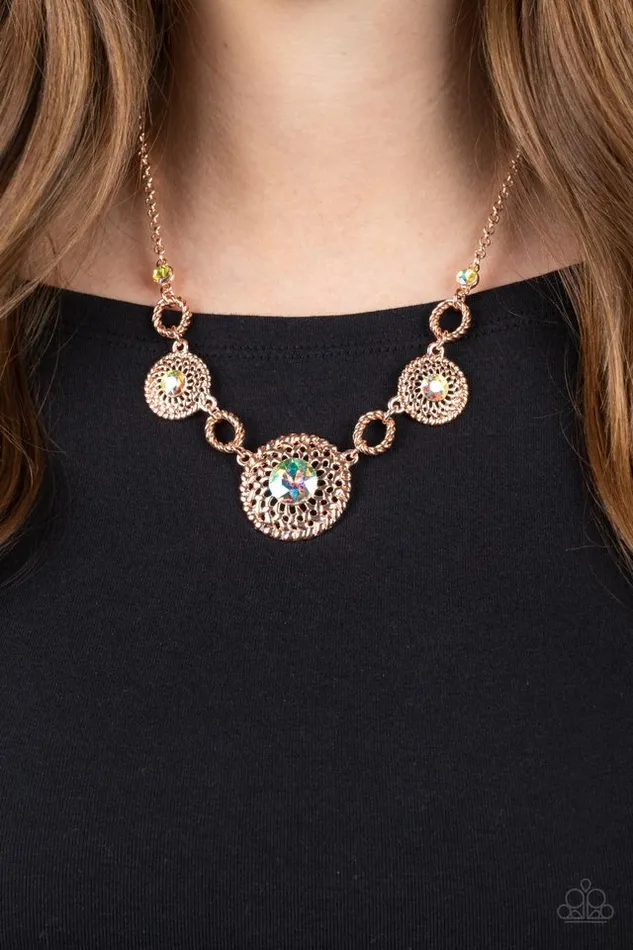 Paparazzi Necklace Cosmic Cosmos Multi Paparazzi Jewelry Necklaces