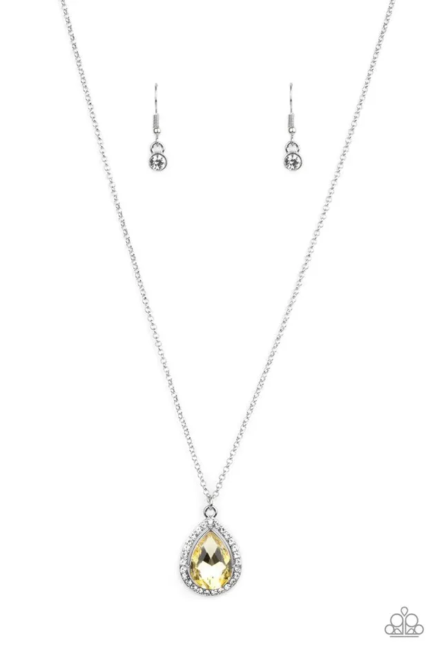 Paparazzi Necklace Duchess Decorum Yellow Paparazzi Jewelry Necklaces Paparazzi Necklace Duchess Decorum Yellow Paparazzi Jewelry Necklaces