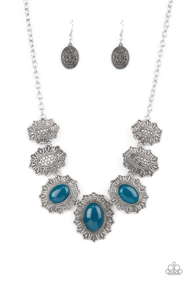 Paparazzi Necklace Forever and EVERGLADE Blue Paparazzi Jewelry Necklaces Paparazzi Necklace Forever and EVERGLADE Blue Paparazzi Jewelry Necklaces