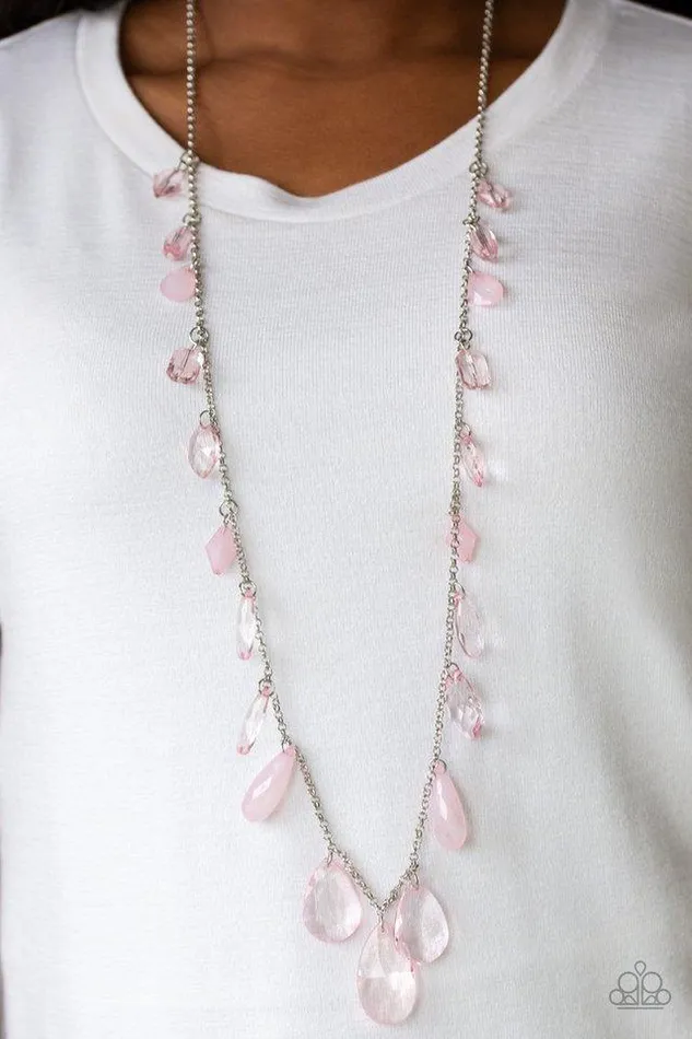 Paparazzi Necklace GLOW And Steady Wins The Race Pink Paparazzi Jewelry Necklaces Paparazzi Necklace GLOW And Steady Wins The Race Pink Paparazzi Jewelry Necklaces
