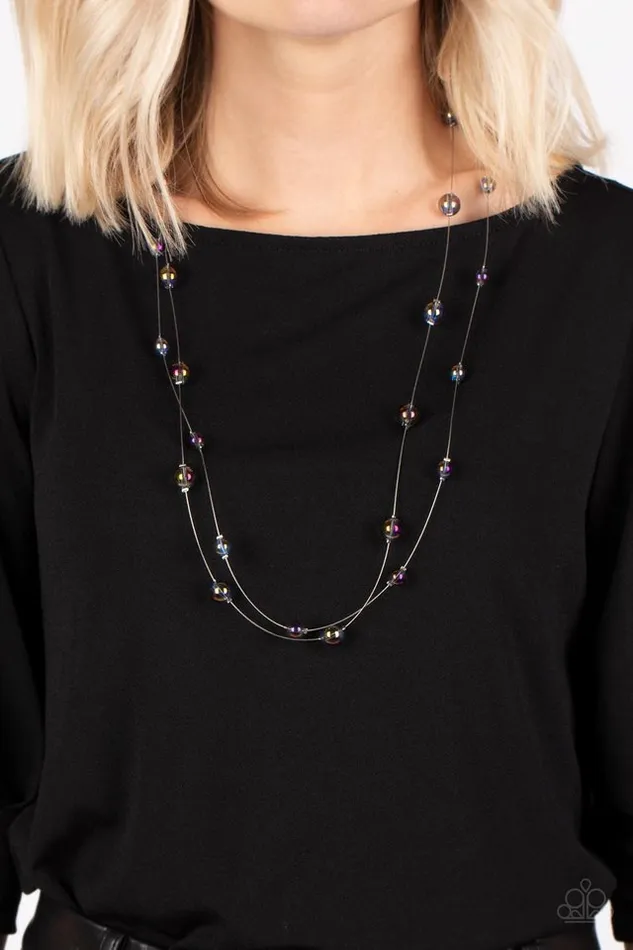 Paparazzi Necklace Interstellar Illusions Purple Paparazzi Jewelry Necklaces