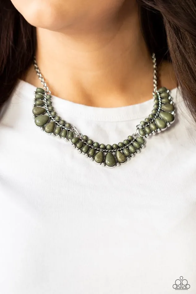 Paparazzi Necklace Naturally Native Green Paparazzi Jewelry Necklaces