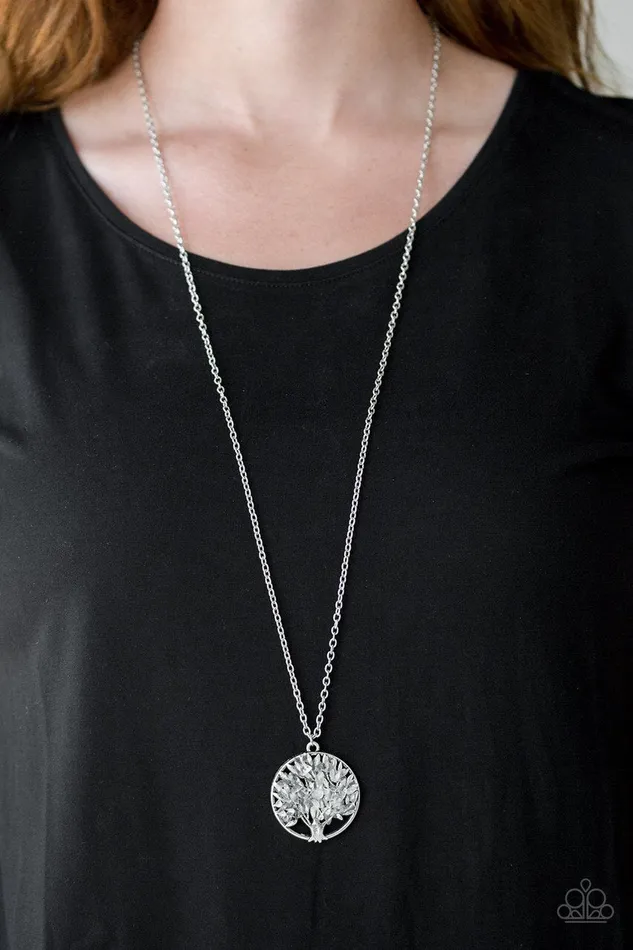 Paparazzi Necklace Naturally Nirvana White Paparazzi Jewelry Necklaces