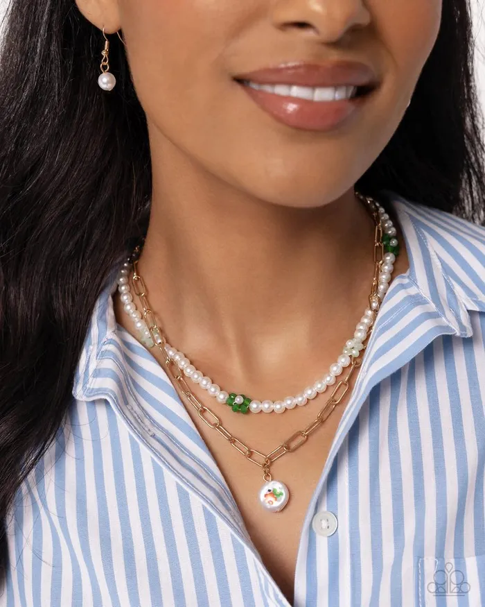 Paparazzi Necklace Painted Pageantry Green Paparazzi Jewelry Necklaces Paparazzi Necklace Painted Pageantry Green Paparazzi Jewelry Necklaces
