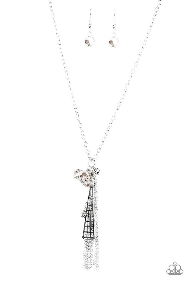 Paparazzi Necklace Passports and Paris Silver Paparazzi Jewelry Necklaces