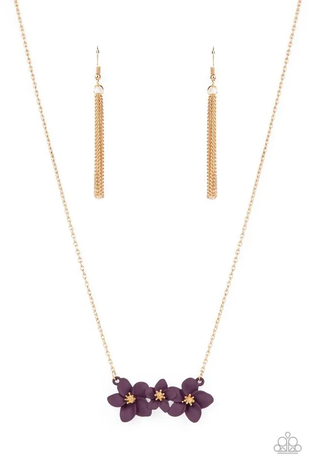 Paparazzi Necklace Petunia Picnic Purple Paparazzi Jewelry Necklaces Paparazzi Necklace Petunia Picnic Purple Paparazzi Jewelry Necklaces
