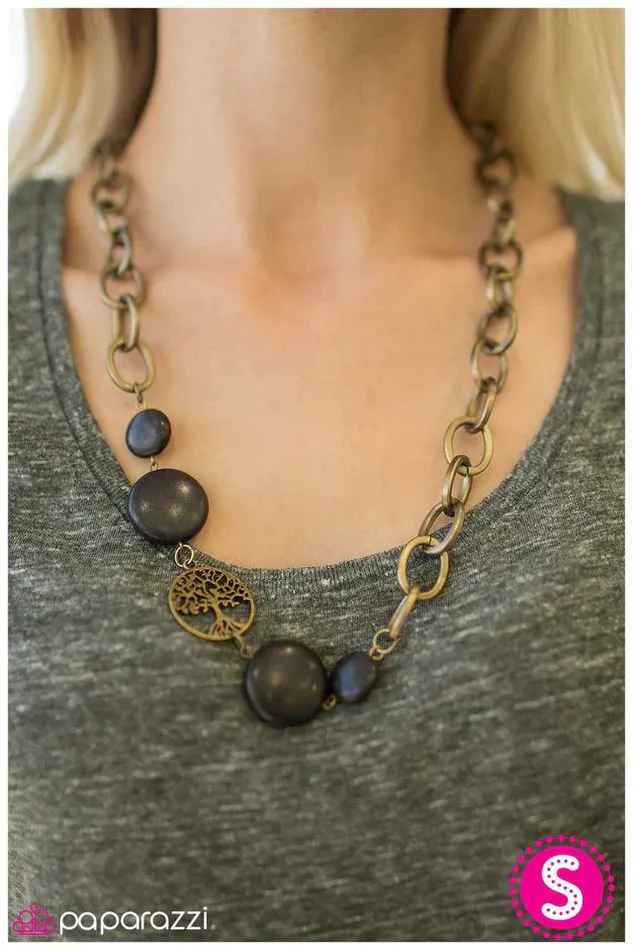 Paparazzi Necklace Pure Country Black Paparazzi Jewelry Necklaces
