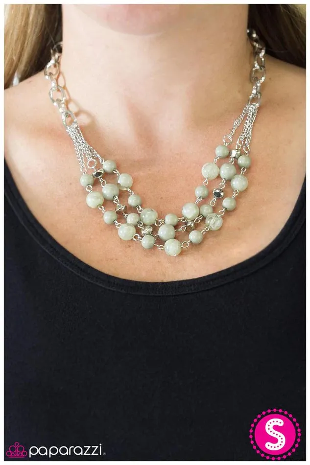 Paparazzi Necklace The Best Is Yet To Come Green Paparazzi Jewelry Necklaces