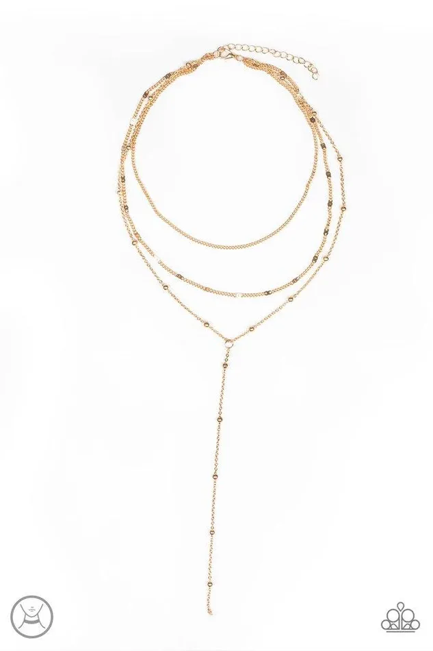 Paparazzi Necklace Think Like A Minimalist Gold Paparazzi Jewelry Necklaces