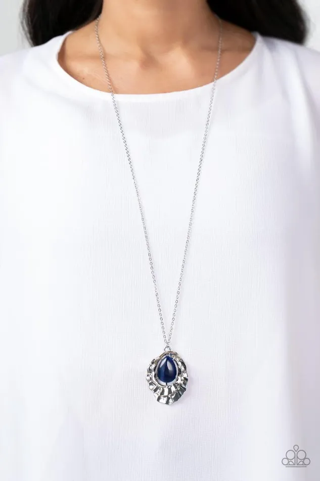 Paparazzi Necklace Titanic Trinket Blue Paparazzi Jewelry Necklaces