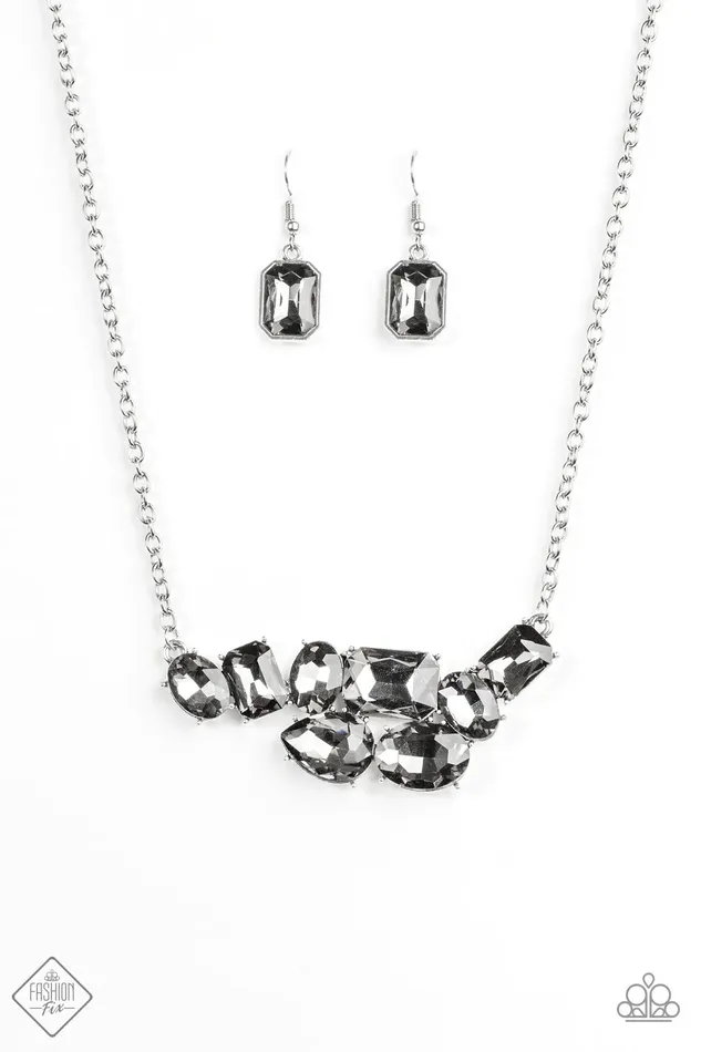 Paparazzi Necklace Urban Dynasty Silver Paparazzi Jewelry Necklaces