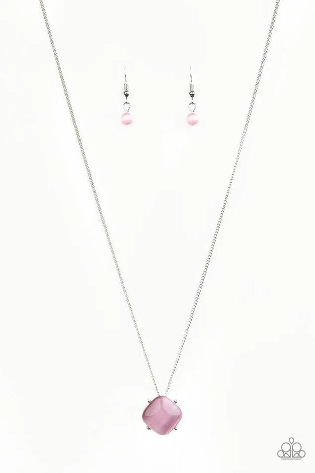 Paparazzi Necklace You GLOW Girl Pink Paparazzi Jewelry Necklaces