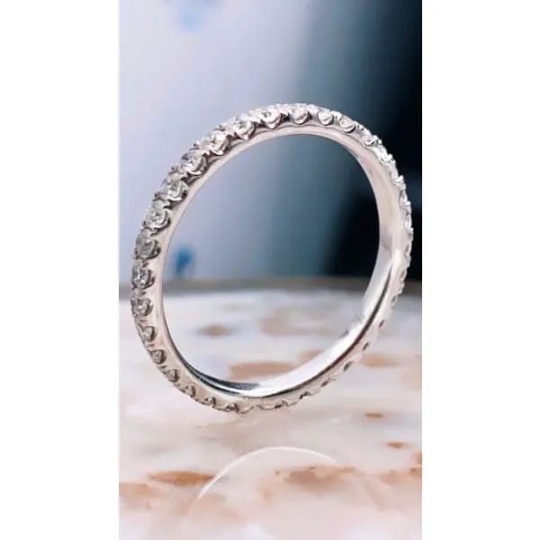 Rings Diamond Source NYC 18k White Gold Ring Eternity Band 080 ct Diamonds Rings Diamond Source NYC 18k White Gold Ring Eternity Band 080 ct Diamonds