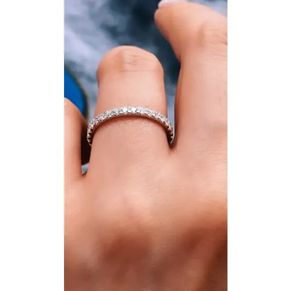 Rings Diamond Source NYC 18k White Gold Ring Eternity Band 080 ct Diamonds Rings Diamond Source NYC 18k White Gold Ring Eternity Band 080 ct Diamonds