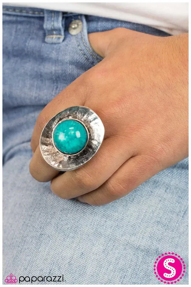 Rings Paparazzi Jewelry Paparazzi Ring Across The Cosmos Blue