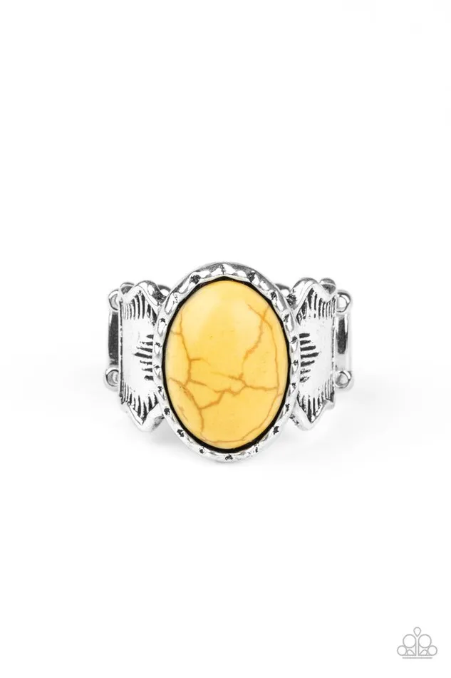 Rings Paparazzi Jewelry Paparazzi Ring Aint No Mesa High Enough Yellow Rings Paparazzi Jewelry Paparazzi Ring Aint No Mesa High Enough Yellow