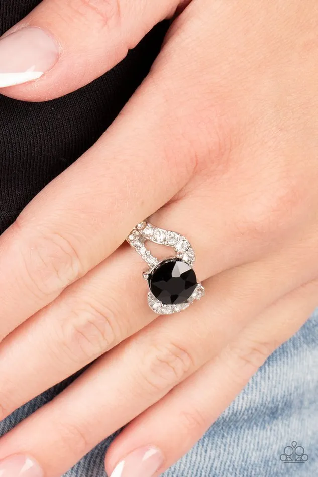 Rings Paparazzi Jewelry Paparazzi Ring Blockbuster Boom Black