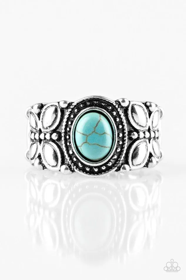Rings Paparazzi Jewelry Paparazzi Ring Butterfly Belle Blue