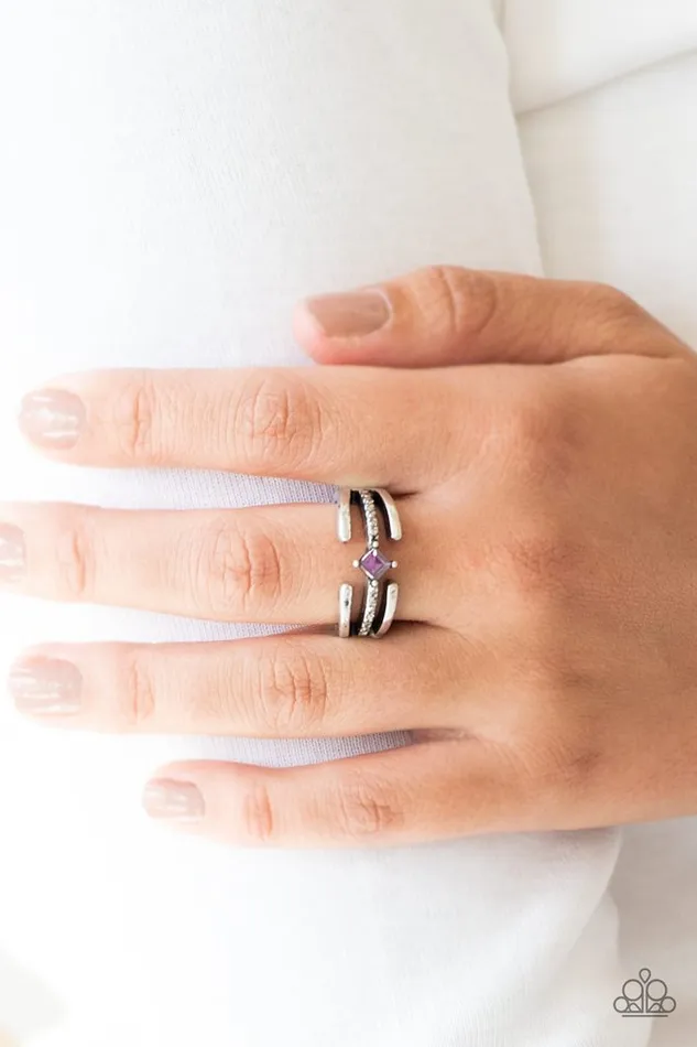 Rings Paparazzi Jewelry Paparazzi Ring City Center Purple
